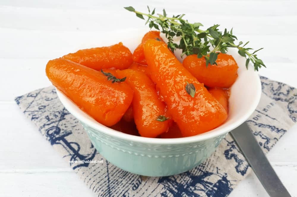 Orange Juice Glazed Carrots are sweet, sticky delicious and a must have side dish recipe, which goes well with any main dish. Quick and easy recipe and always a winner on any occasion