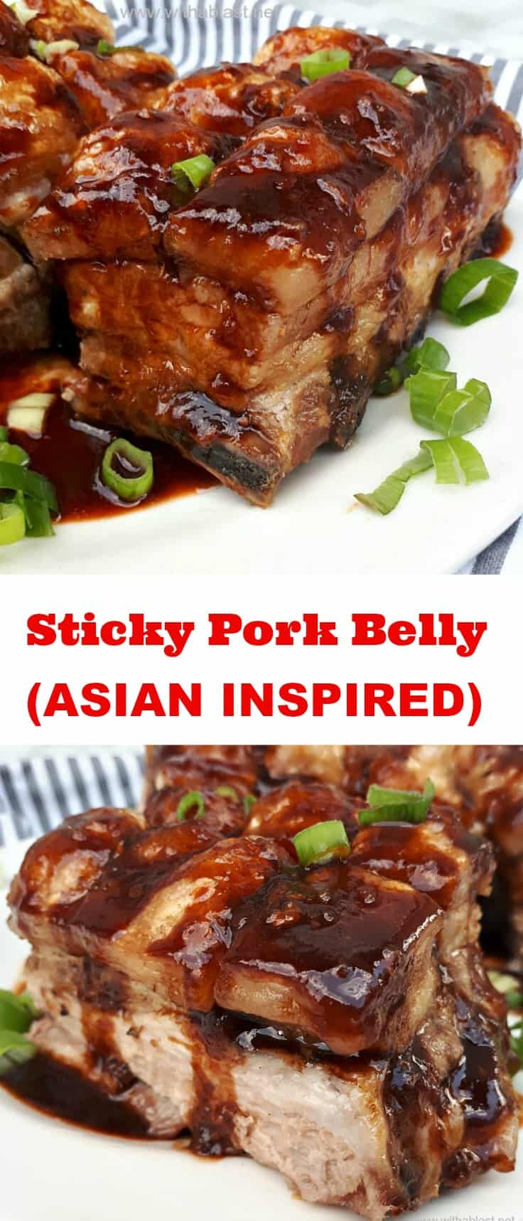 Sticky Pork Belly (Asian Inspired)