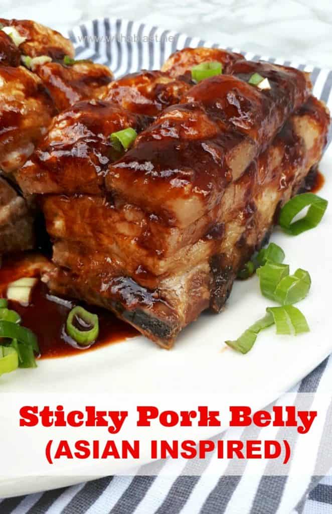 Sticky Pork Belly (Asian Inspired) | With A Blast