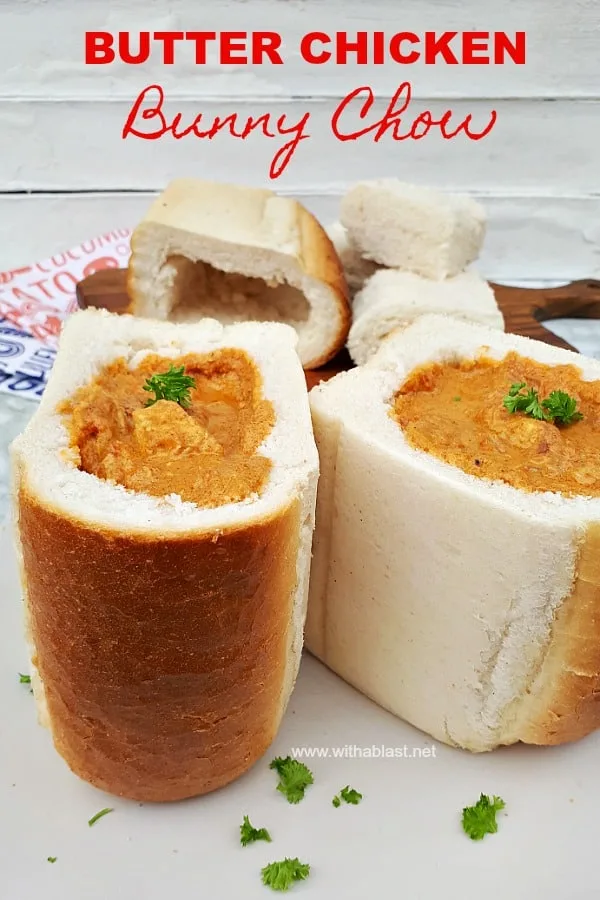 Butter Chicken Bunny Chow