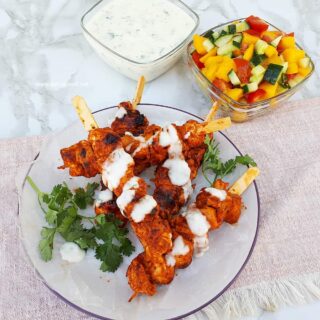 Chicken Tikka with Mango Salad