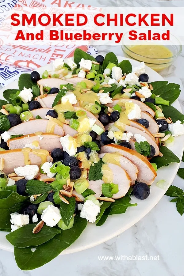Smoked Chicken And Blueberry Salad