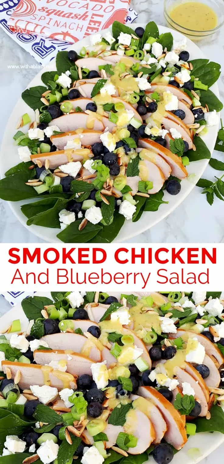 Smoked Chicken And Blueberry Salad