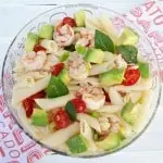 Shrimp Avocado Pasta Salad