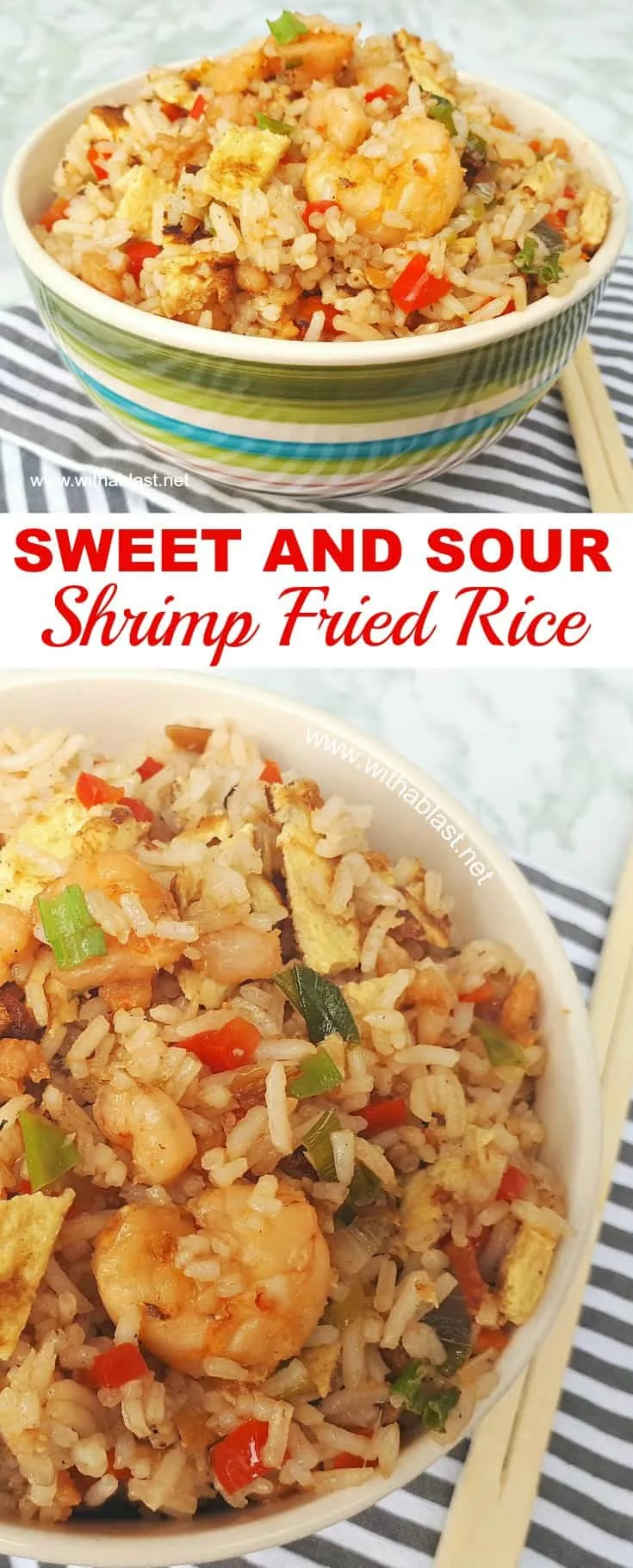 Sweet And Sour Shrimp Fried Rice