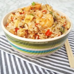 Sweet And Sour Shrimp Fried Rice