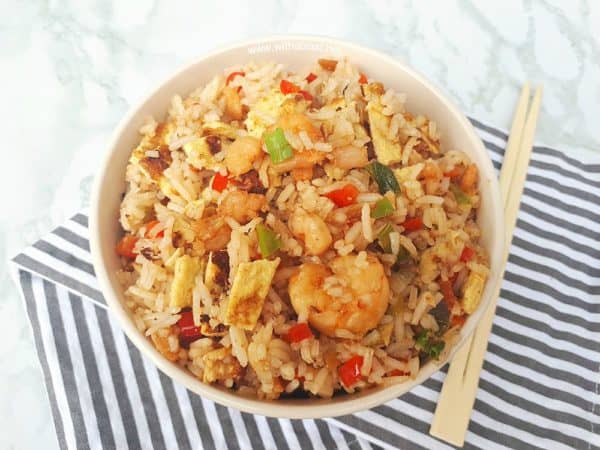 Sweet And Sour Shrimp Fried Rice