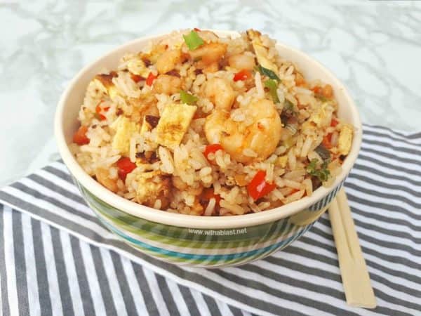 Sweet And Sour Shrimp Fried Rice