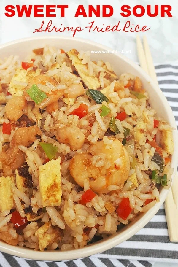 Sweet And Sour Shrimp Fried Rice