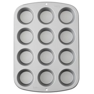 Wilton Recipe Right Nonstick 12-Cup Regular Muffin Pan