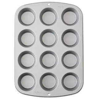 Wilton Recipe Right Nonstick 12-Cup Regular Muffin Pan
