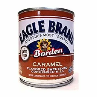 Eagle Brand Limited Edition Caramel Flavored Sweetened Condensed Milk (2 Pack) 14 oz Cans