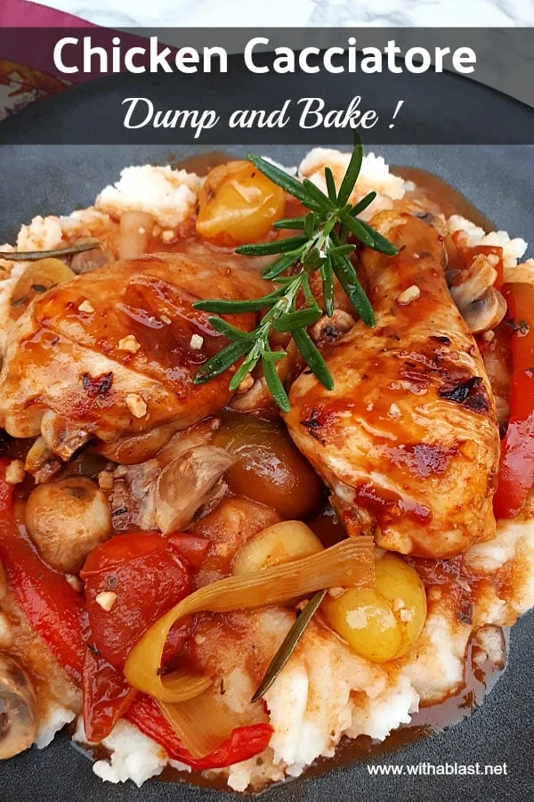 Chicken Cacciatore (Dump and Bake)