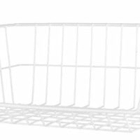 Whitmor White Wire Under Shelf Basket