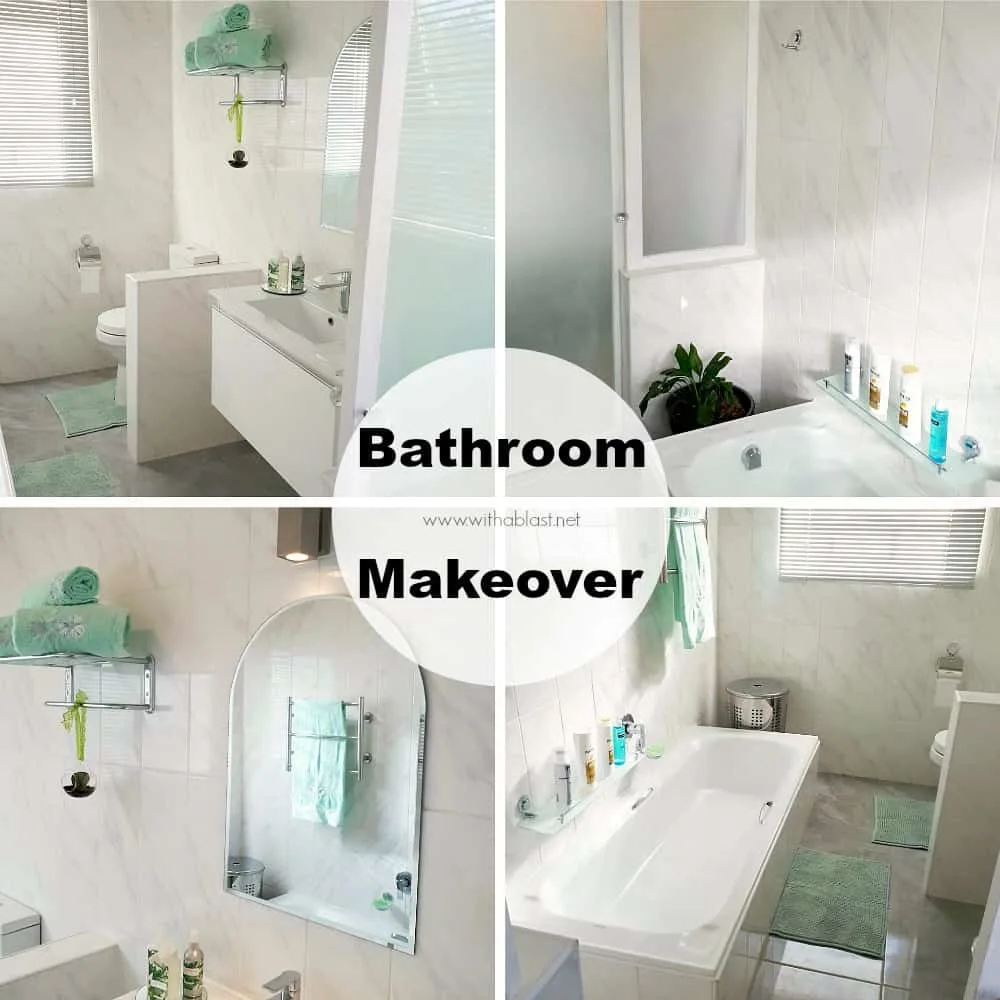 Complete Bathroom Makeover ! With items we splurged on, saved money and must-haves in the bathroom #Bathroom #DIYBathroom #DIY #HomeImprovement #BathroomMakeover #BeforeAndAfterBathrooms Bathroom Makeover