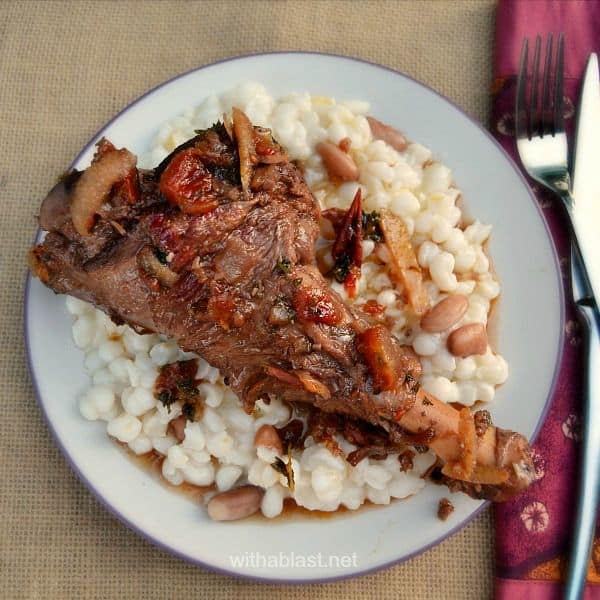 Red Wine Lamb Shanks (Slow-Cooker)