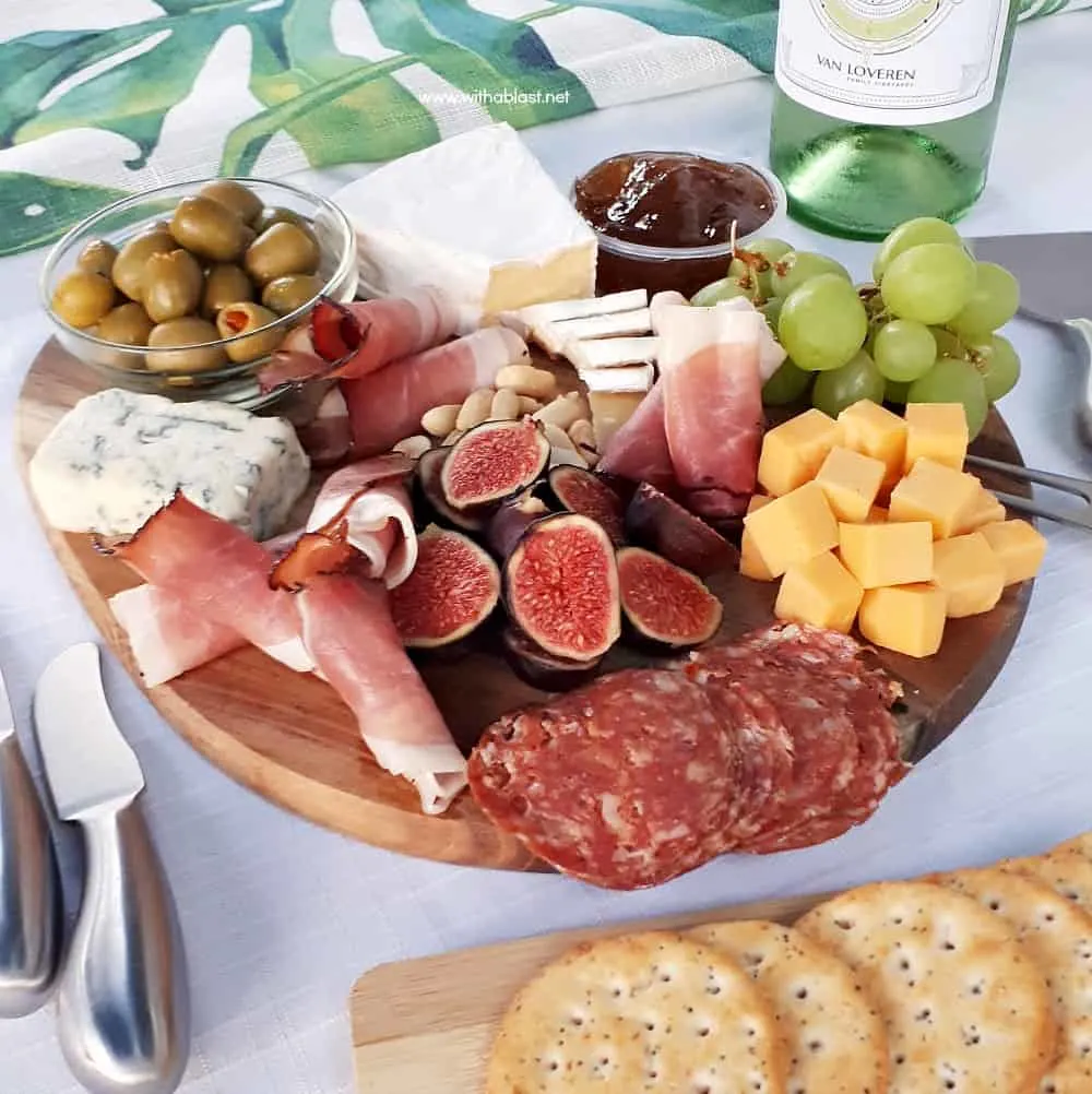 Simple Charcuterie Board - Pass Me Some Tasty