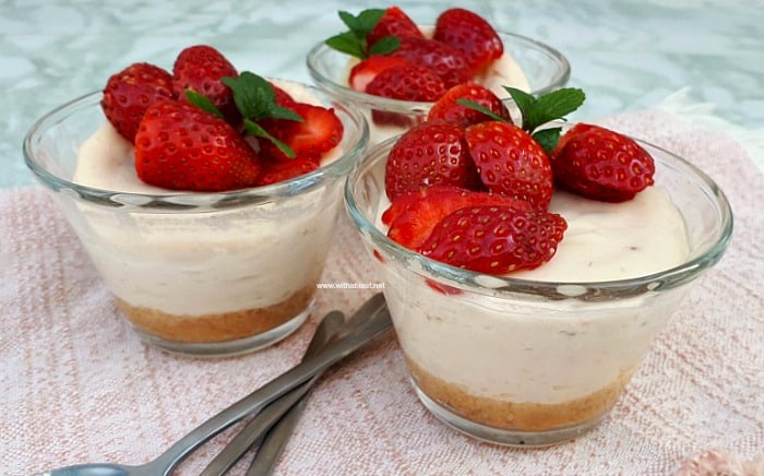 Berries Cheesecake (Microwave)