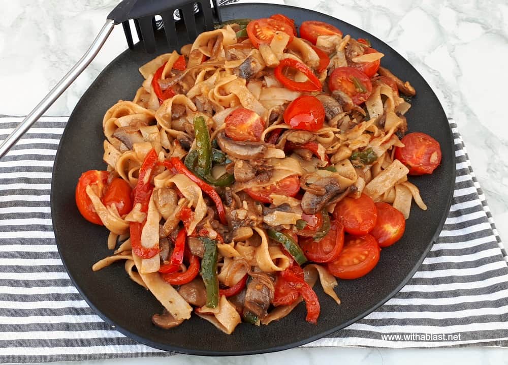 Stir Fried Pasta Side Dish