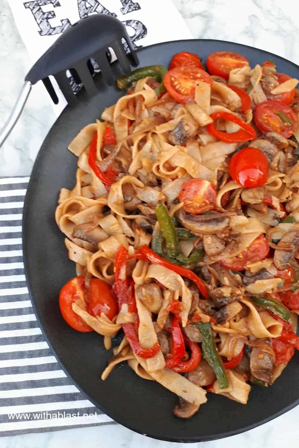 Stir Fried Pasta Side Dish