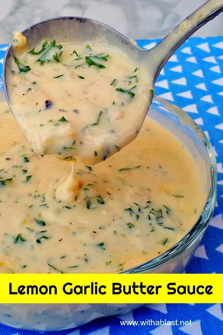 Lemon Garlic Butter Sauce