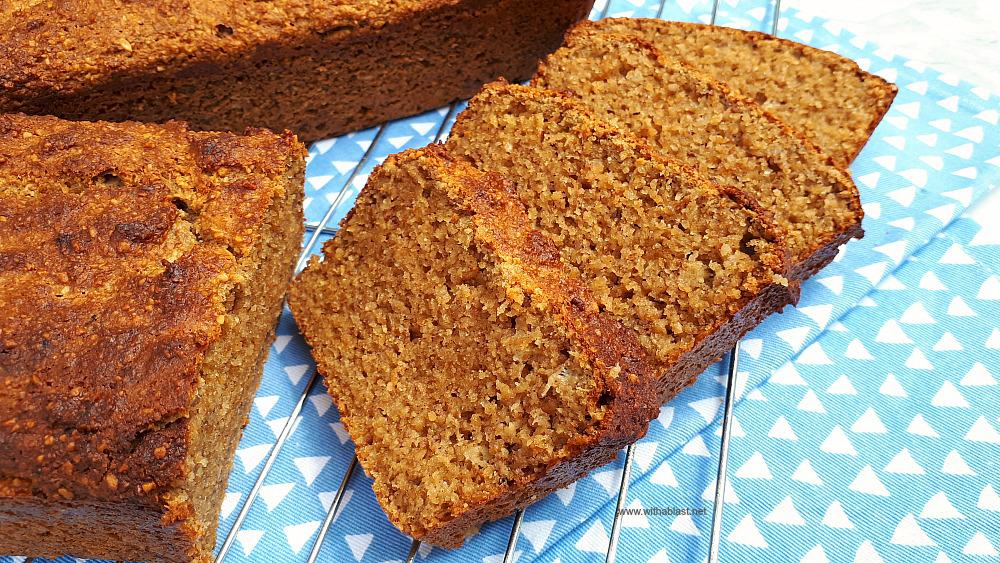 Peanut Flour Banana Bread