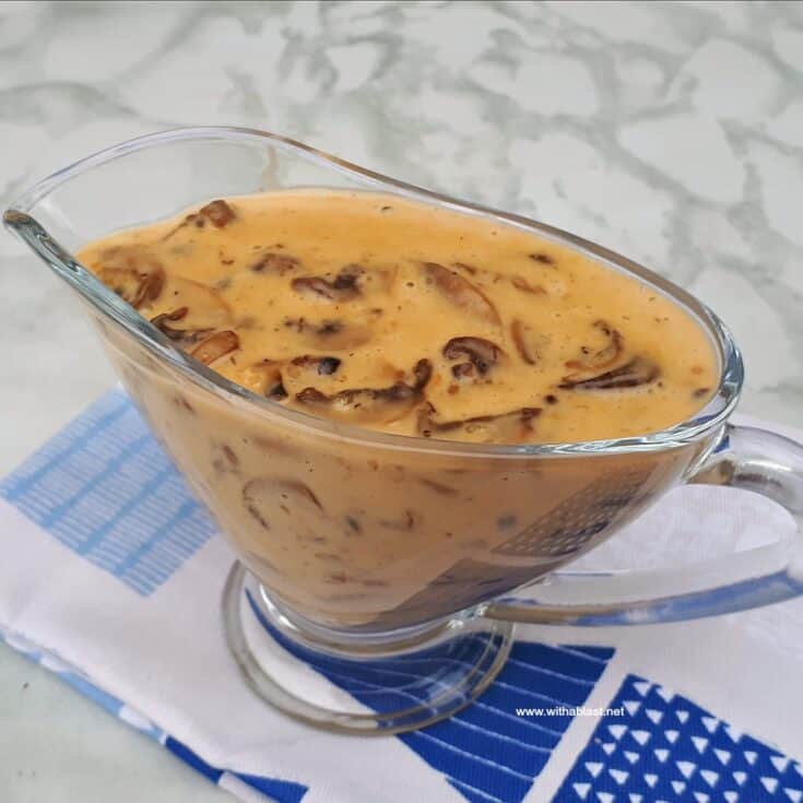 Homemade Mushroom Sauce | With A Blast