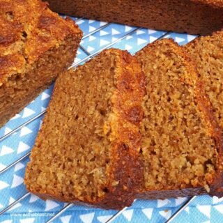 Peanut Flour Banana Bread