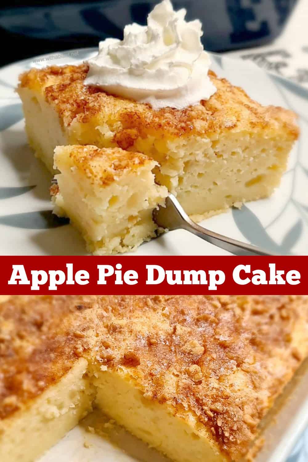 Apple Pie Dump Cake | With A Blast