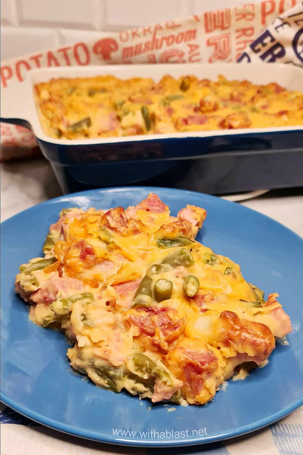 Amish Ham And Cheese Casserole