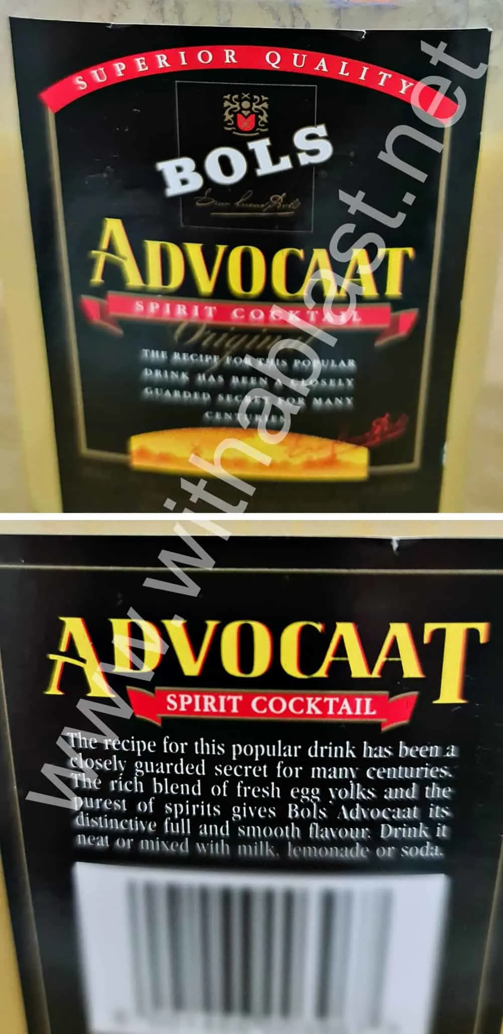Advocaat Spirit Cocktail