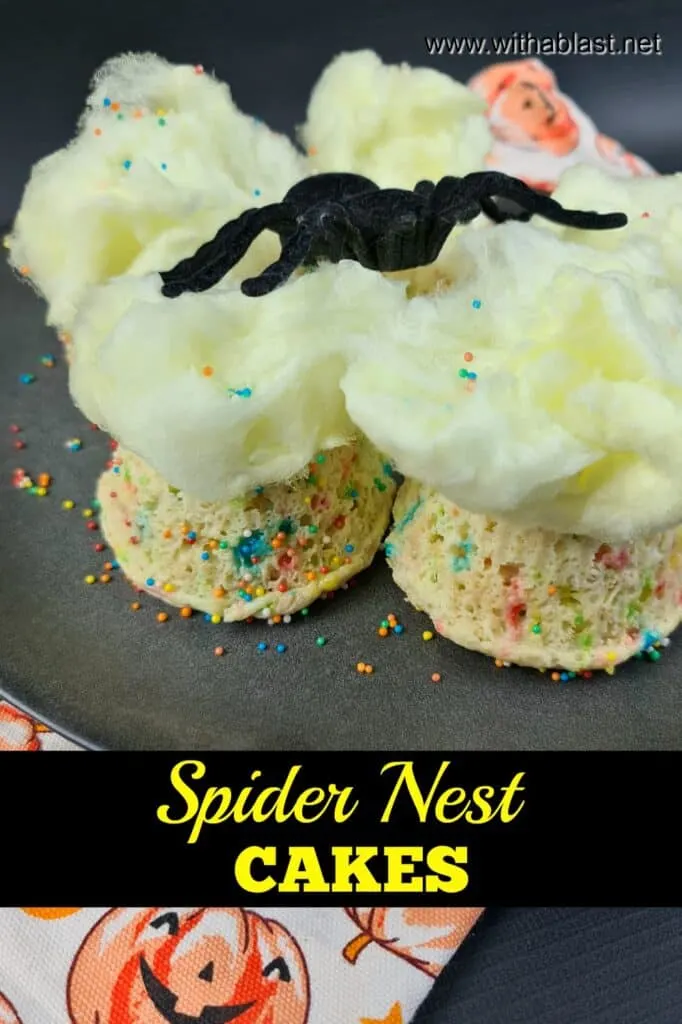 Spider Nest Cakes