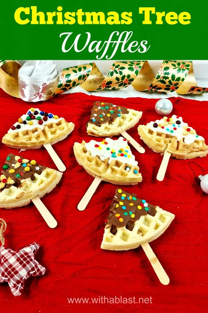 Christmas Tree Waffles