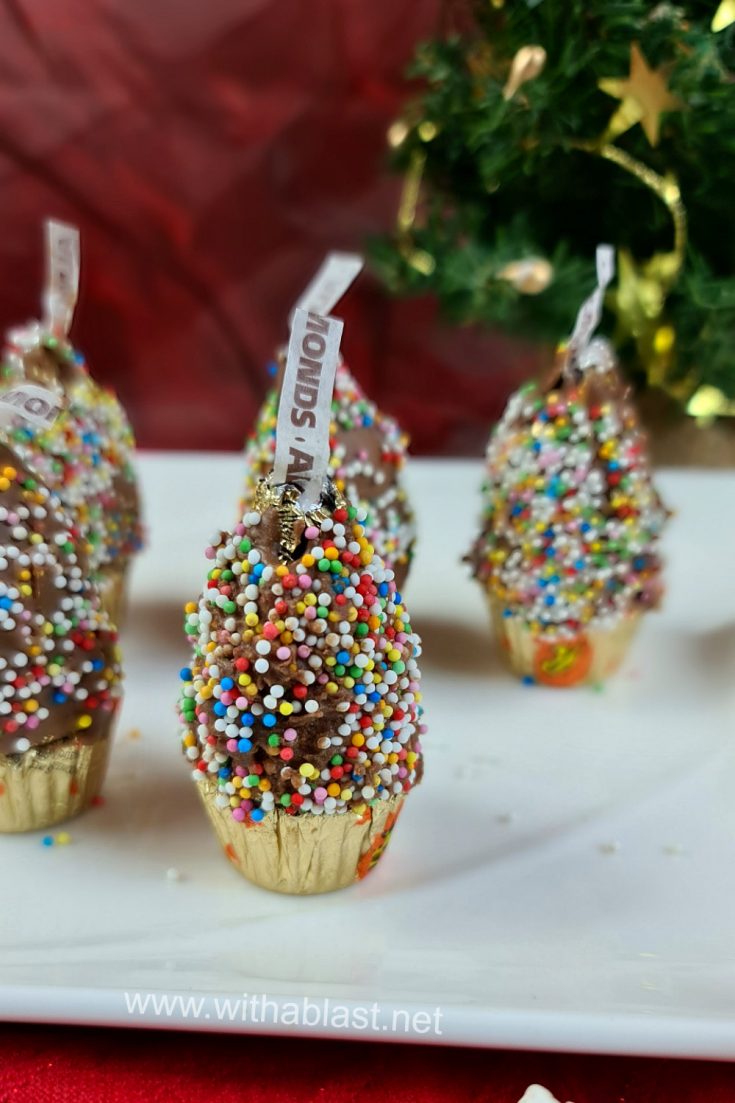 Peanut Butter Cup Christmas Trees