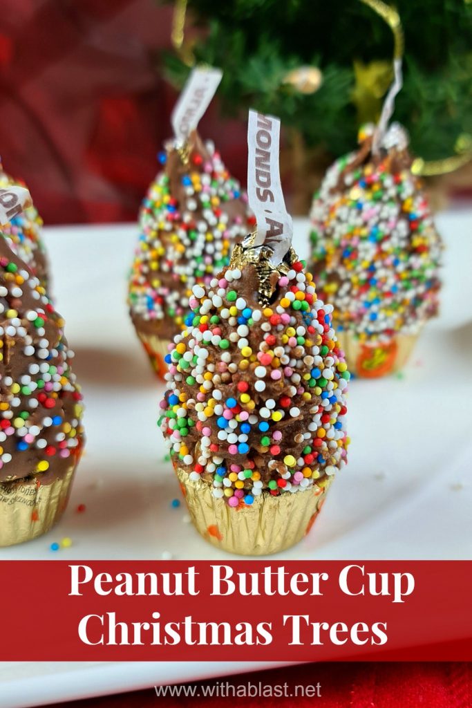 Peanut Butter Cup Christmas Trees