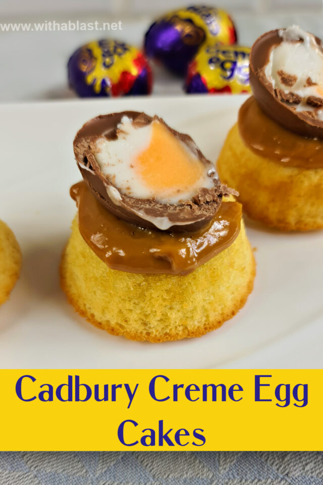 Cadbury Creme Egg Cakes With A Blast
