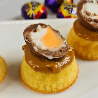 Cadbury Creme Egg Cakes