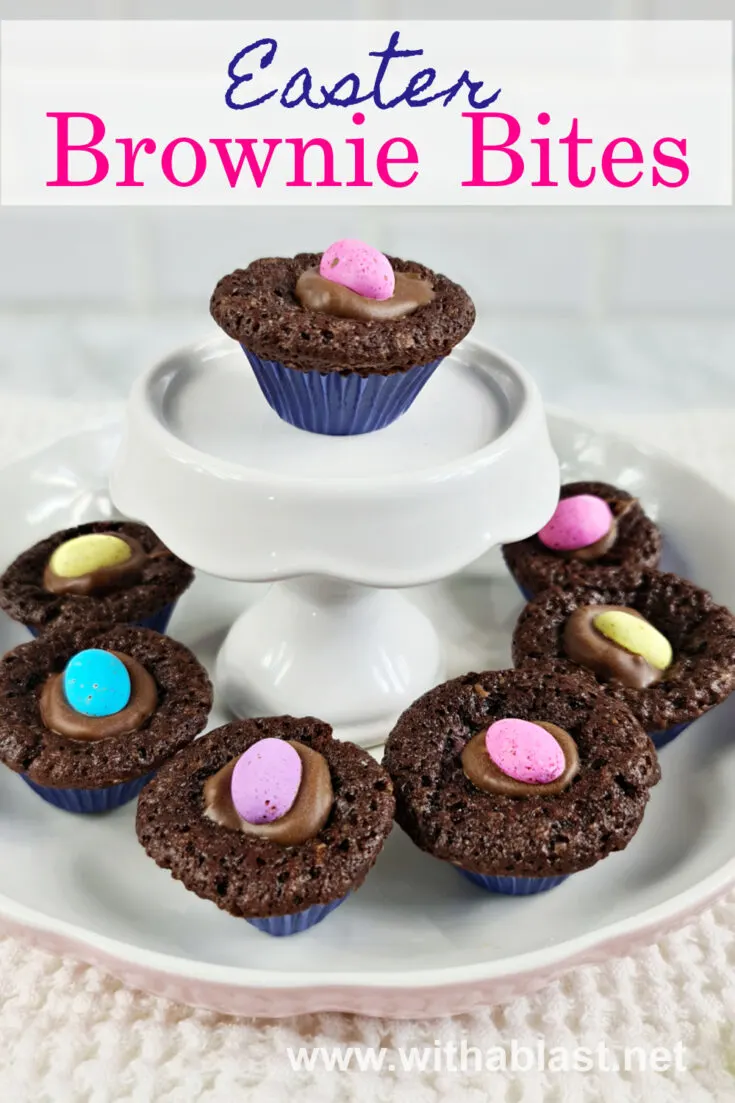 Easter Brownie Bites