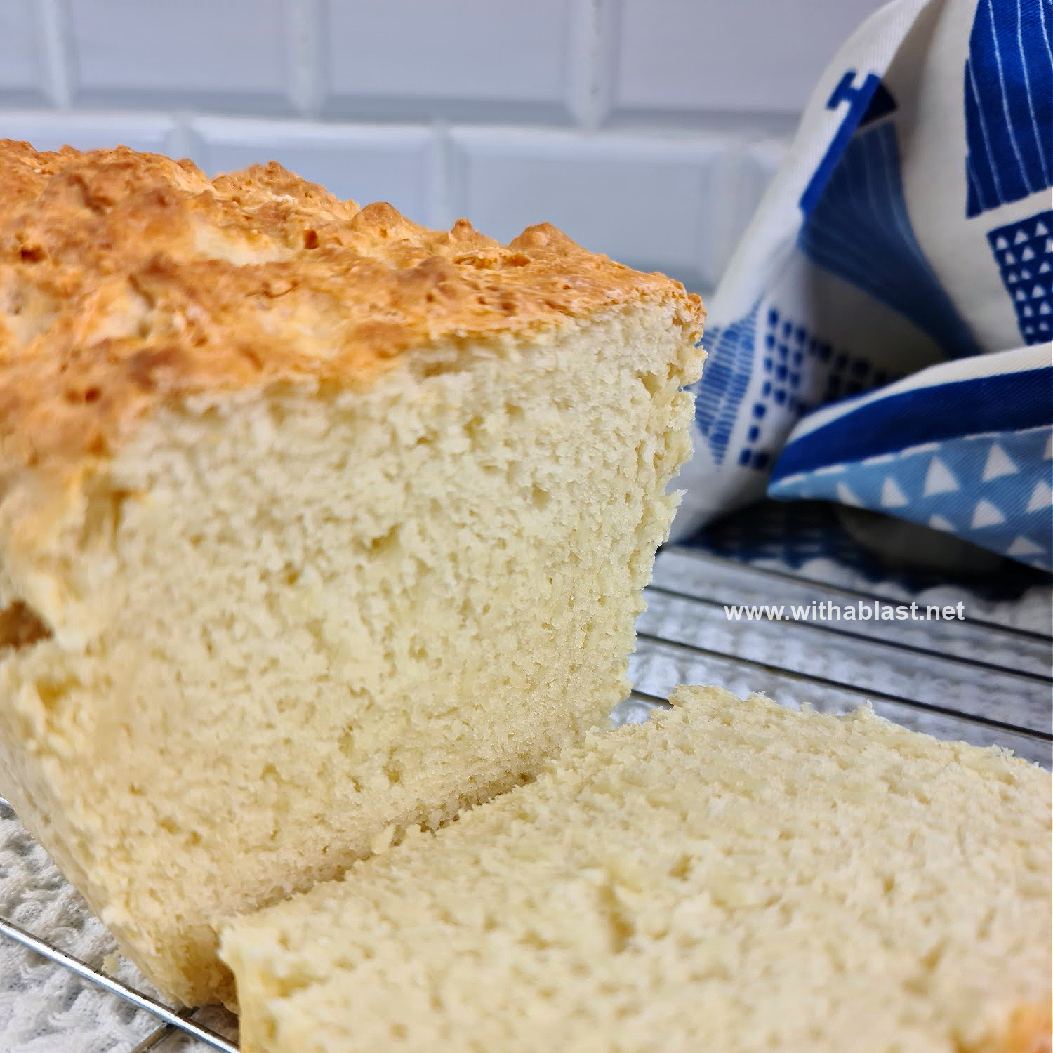 Homemade Buttermilk Bread (3 Ingredient) With A Blast