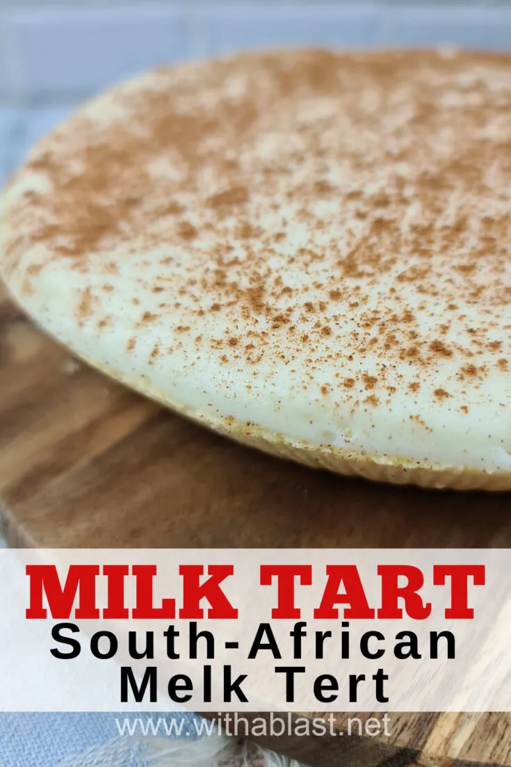 Milk Tart (South-African Melk Tert)