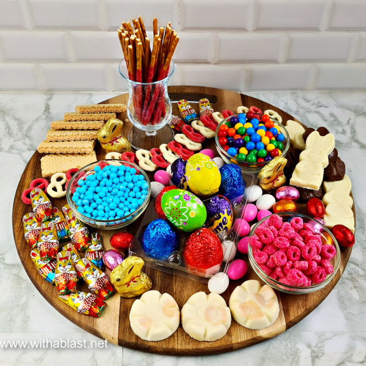 Easter Dessert Candy Board