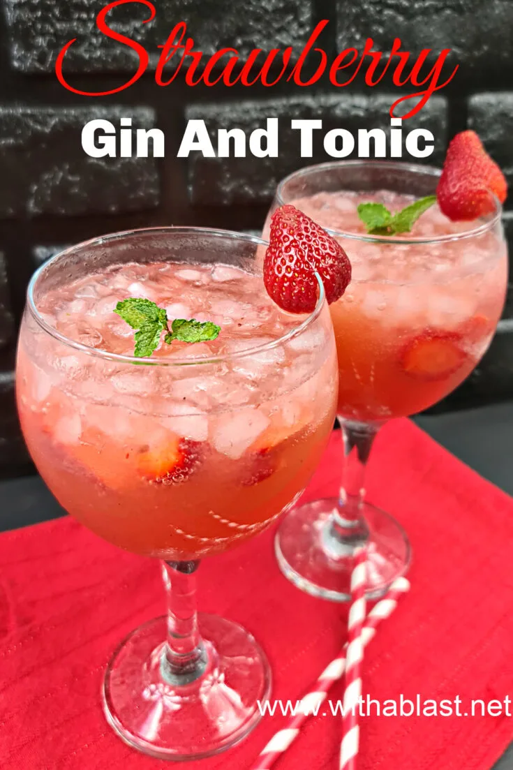 Strawberry Gin And Tonic