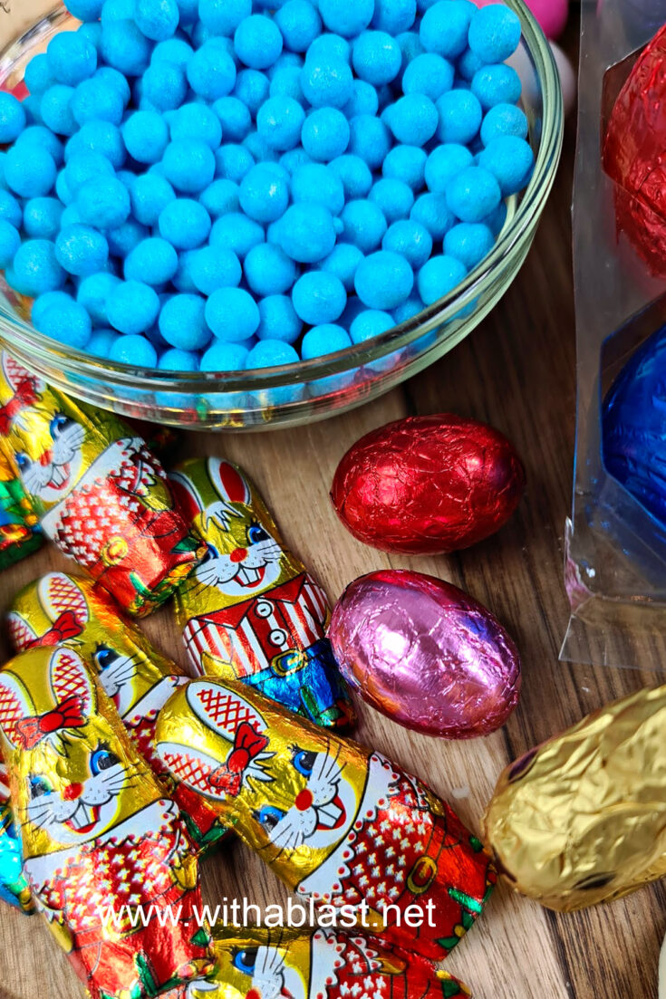 Easter Dessert Candy Board