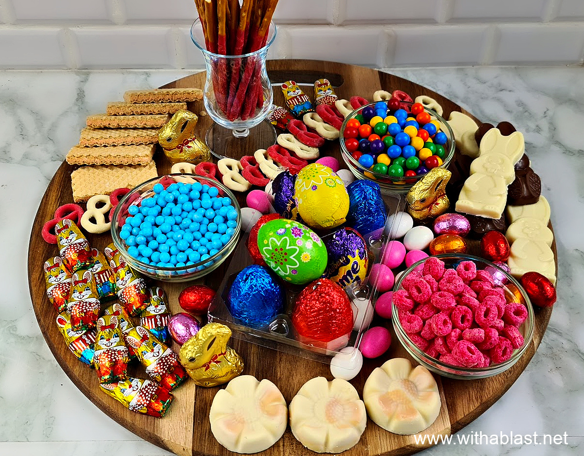 Easter Dessert Candy Board
