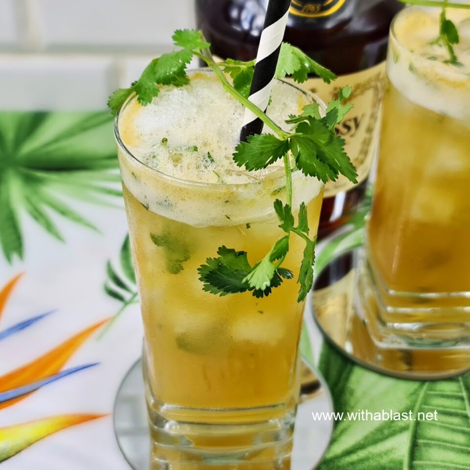 Mango Cocktail With A Blast