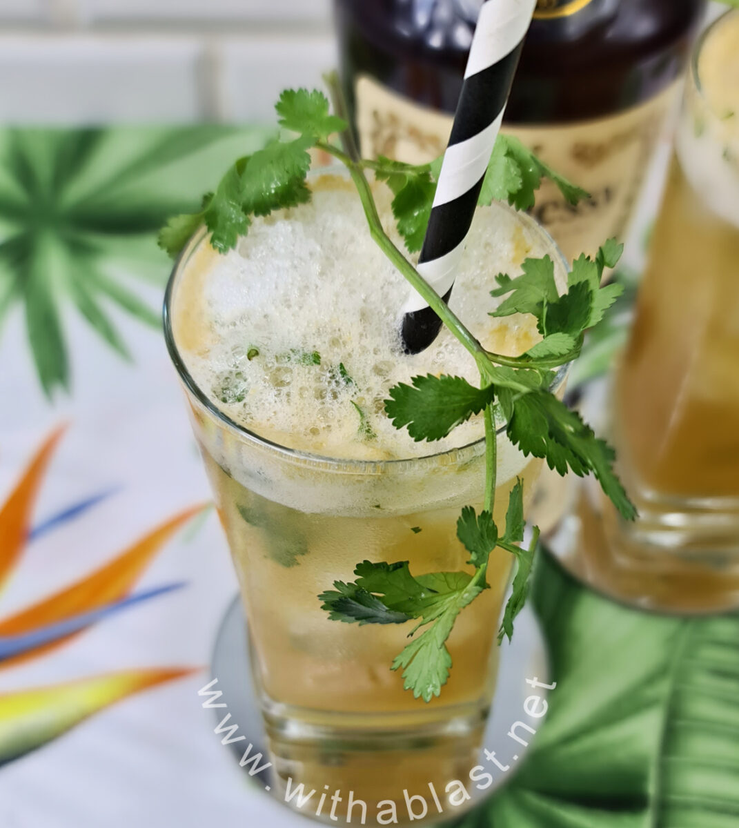 Mango Cocktail With A Blast