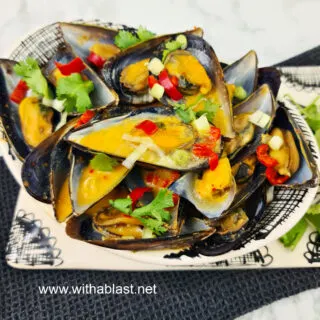 Coconut Milk Mussels