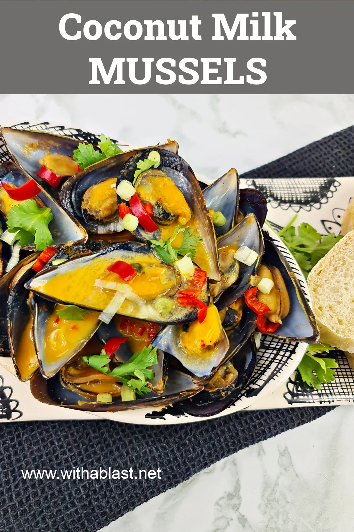 Coconut Milk Mussels