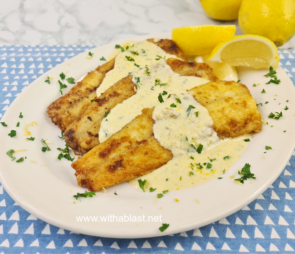 Sole with Lemon Cream