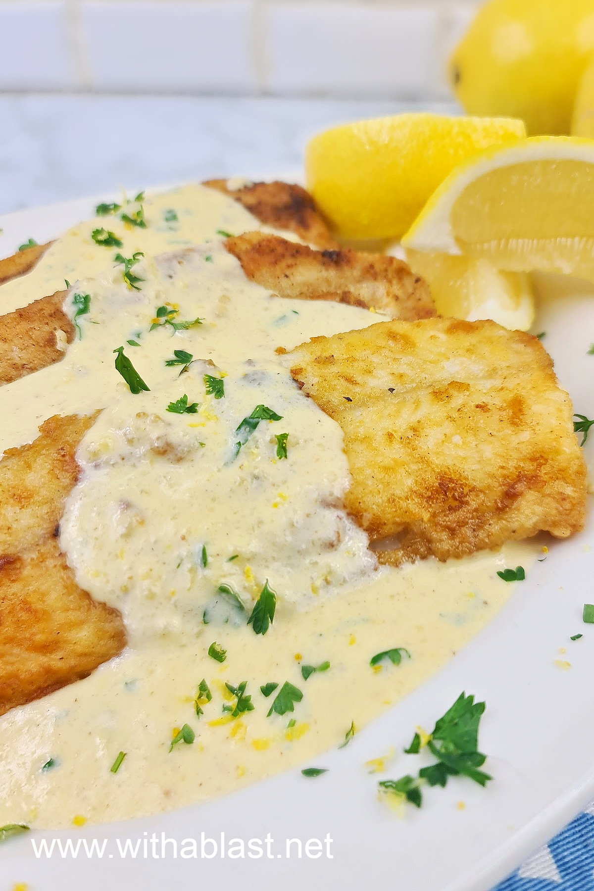 Sole with Lemon Cream